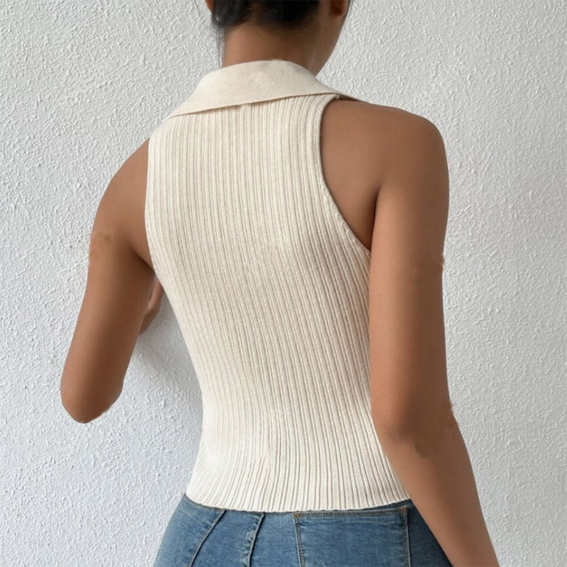 Womens Knitted Vest