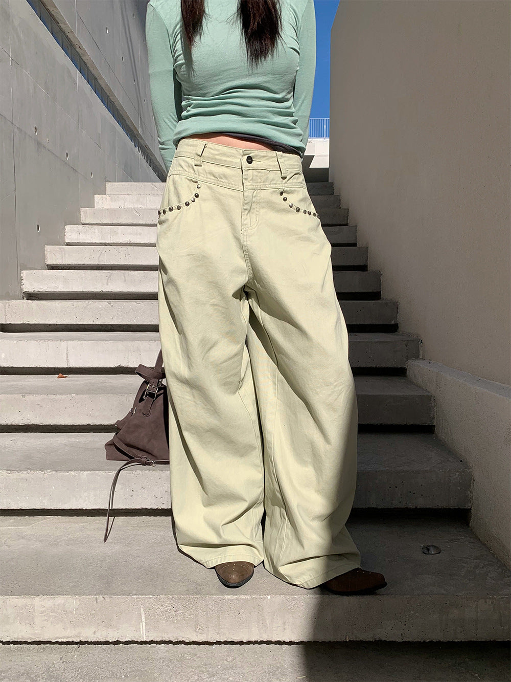 Women's wide-leg jeans