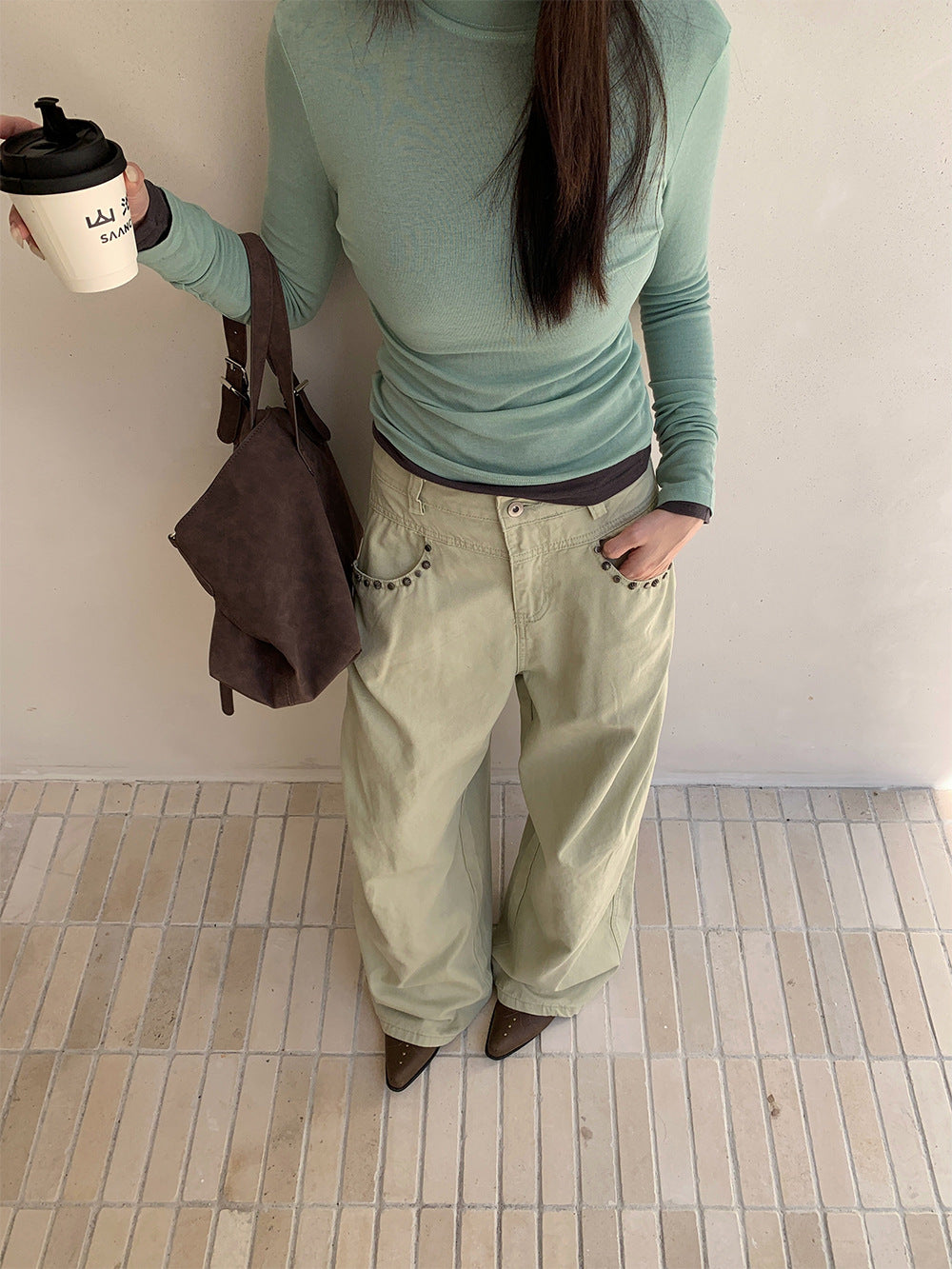 Women's wide-leg jeans